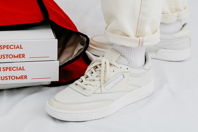 Reebok と PIZZA SLICE によるコラボ CLUB C が発売