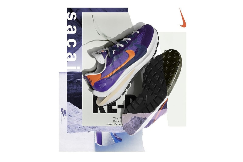 サカイ x ナイキ sacai x Nike によるコラボスニーカー Vaporwaffle の新色のリリース情報が解禁 