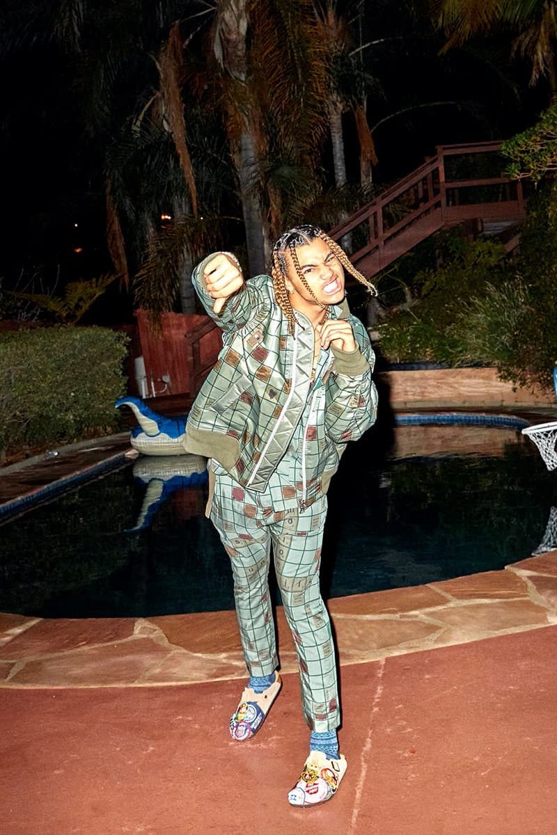 サカイ x エモーショナリー アンアベイラブル によるコラボカプセルコレクションが発売 sacai Joins Forces With Emotionally Unavailable for a Scrabble-Inspired Collection 24kgoldn rapper scrabble collaboration lookbooks chitose abe edison chen clot kb ma-1 sacai x emotionally unavailable 