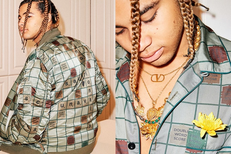 sacai x Emotionally Unavailable によるコラボカプセルコレクションが発売