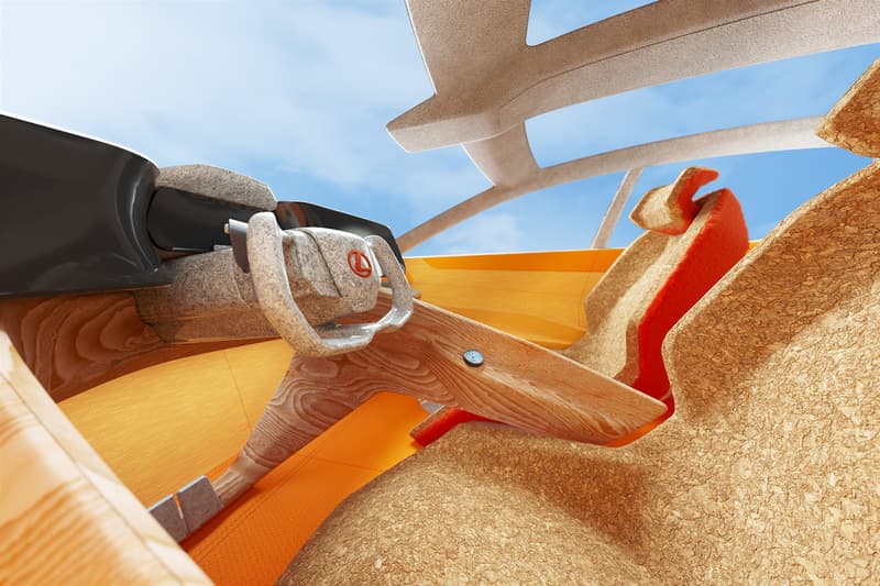 フットウェアデザイナー サレヘ・ベンバリーがレクサスLF-Zエレクトリファイドのバーチャルコックピットをデザイン footwear automobile design electric cars vehicles natural materials