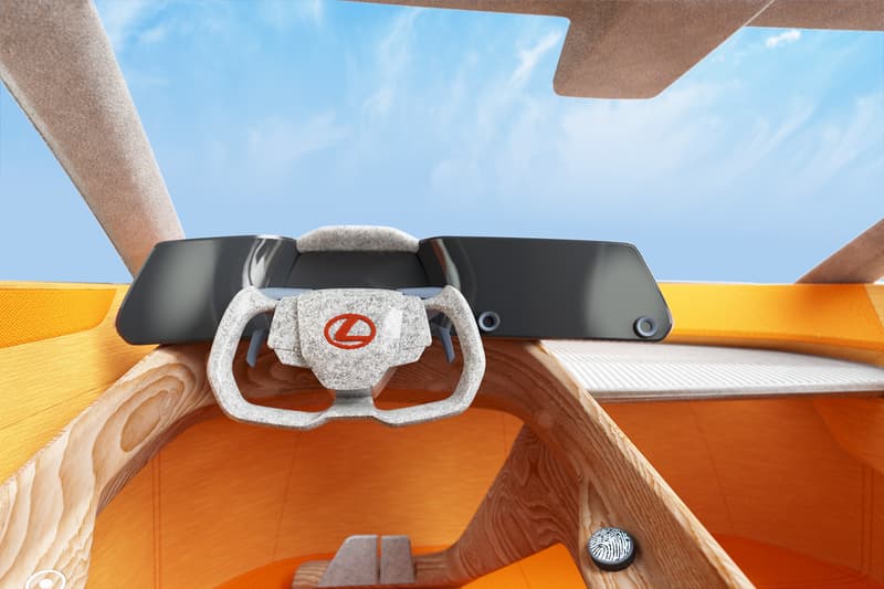 フットウェアデザイナー サレヘ・ベンバリーがレクサスLF-Zエレクトリファイドのバーチャルコックピットをデザイン footwear automobile design electric cars vehicles natural materials