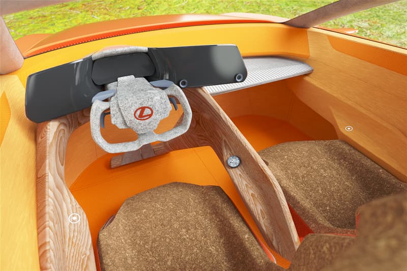 フットウェアデザイナー サレヘ・ベンバリーがレクサスLF-Zエレクトリファイドのバーチャルコックピットをデザイン footwear automobile design electric cars vehicles natural materials
