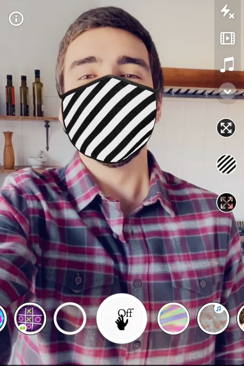 スナップチャット オフホワイト Snaphatがヴァージル・アブロー率いるOff-White™️とのコラボARレンズを配信