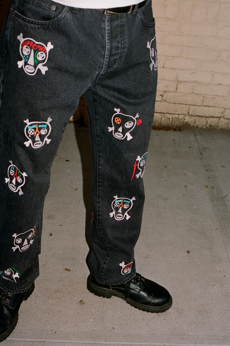 シュプリームが伝説のアーティスト クレイトン・パターソンとのコラボコレクションをリリース Supreme x Clayton Patterson SS21 Capsule Collection NYC artist Bomber MA-1 Reversible Shirt Jeans Caps