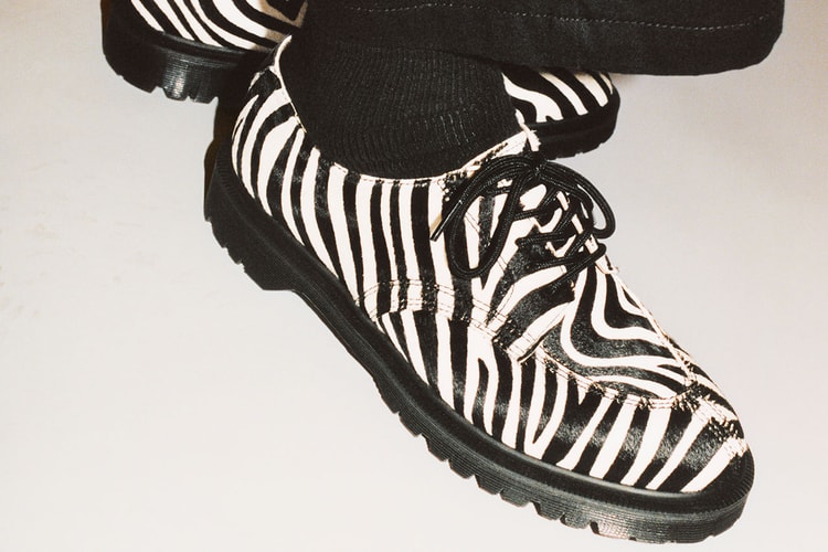 Supreme x Dr. Martens から3色展開の5ホールシューズがリリース