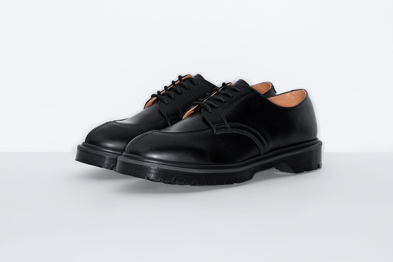 シュプリーム x ドクターマーチン Supreme x Dr. Martens から3色展開の5ホールシューズがリリース 