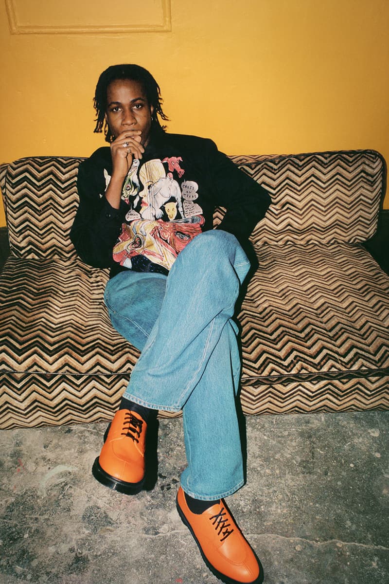 シュプリーム x ドクターマーチン Supreme x Dr. Martens から3色展開の5ホールシューズがリリース 