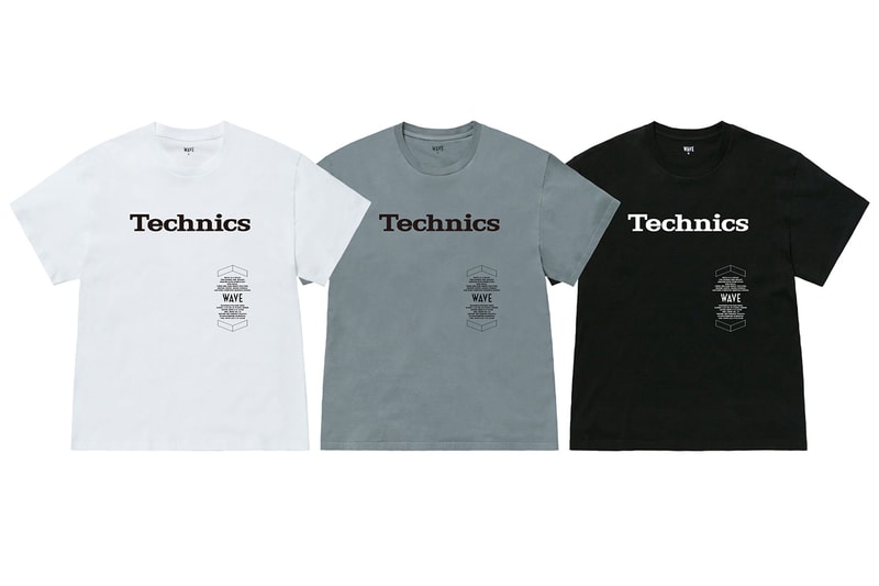 ウェイヴ テクニクス WAVE と Technics がコラボレーション第2弾をドロップ