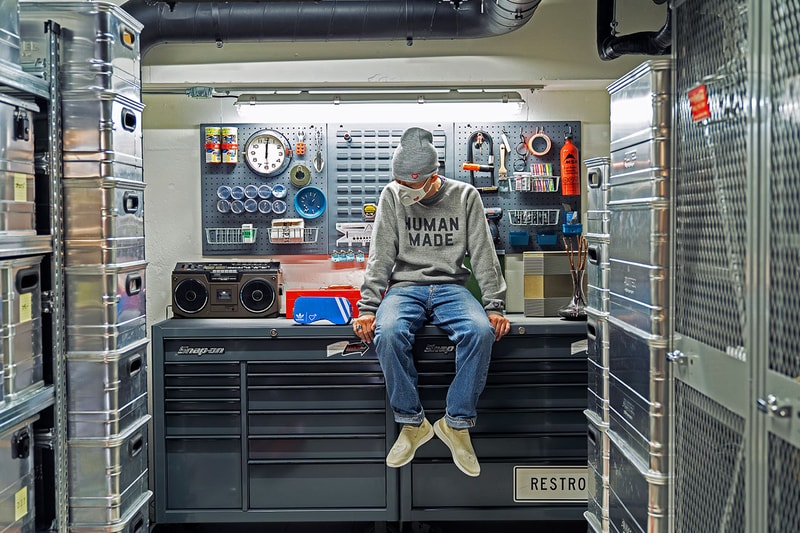 アディダス x ヒューマンメイドからスリッポンピュア adidas Originals x HUMAN MADE®️ から NIGO®️ の手掛けた全く新しいモデル SLIPON PURE HM がリリース 