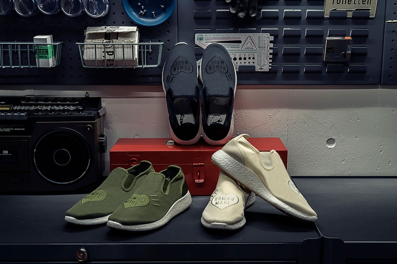 アディダス x ヒューマンメイドからスリッポンピュア adidas Originals x HUMAN MADE®️ から NIGO®️ の手掛けた全く新しいモデル SLIPON PURE HM がリリース 