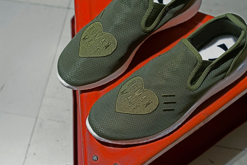 アディダス x ヒューマンメイドからスリッポンピュア adidas Originals x HUMAN MADE®️ から NIGO®️ の手掛けた全く新しいモデル SLIPON PURE HM がリリース 