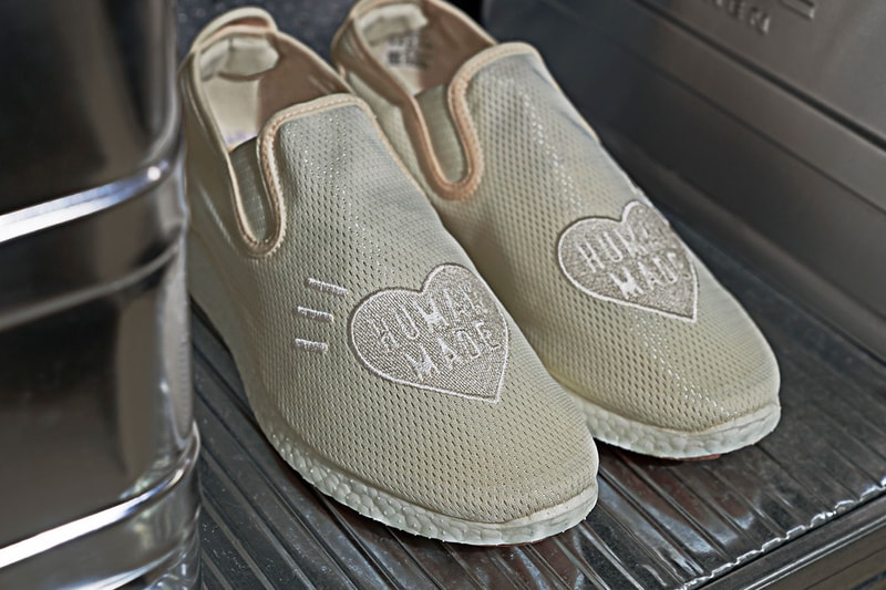 アディダス x ヒューマンメイドからスリッポンピュア adidas Originals x HUMAN MADE®️ から NIGO®️ の手掛けた全く新しいモデル SLIPON PURE HM がリリース 