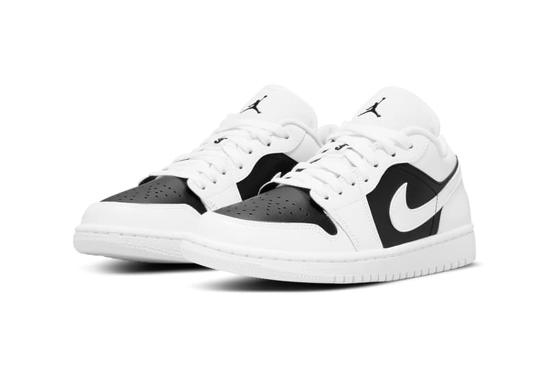 ジョーダンブランドから パンダの配色を模した エアジョーダン 1 ロー “パンダ” が登場 air michael jordan brand 1 low panda black white DC0774 100 official release date info photos price store list buying guide