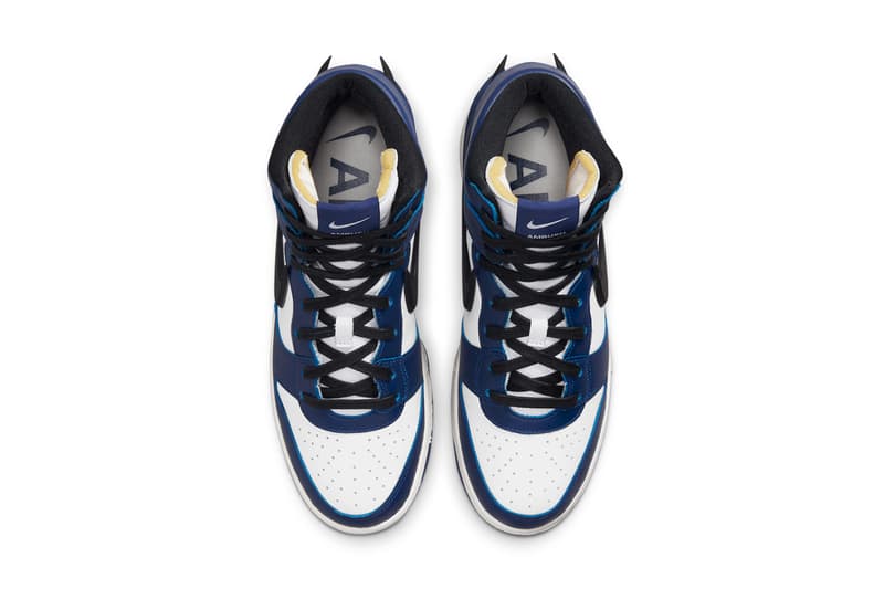 アンブッシュ x ナイキ ダンクの新色がリリース間近か ambush yoon ahn nike sportswear dunk high deep royal blue white black cu7544 400 official release date info photos price store list buying guide