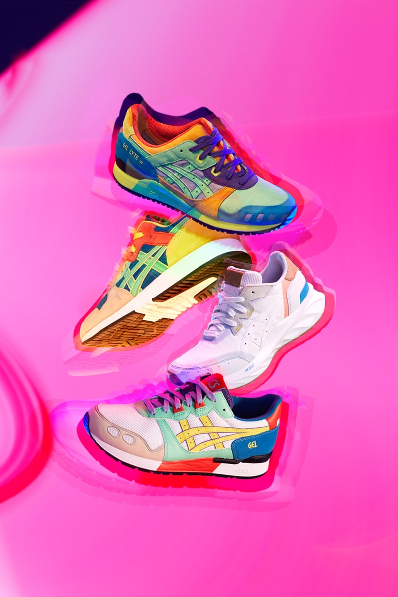ASICS アシックス が人気モデルを虹色に彩った DAY-LYTE PACK デイライト パック コレクションをリリース