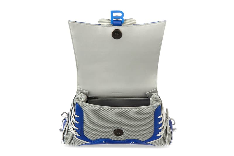 バレンシアガがスニーカーを解体してバッグにしたようなユニークなアイテムを発表 Balenciaga Sneakerhead Medium Top Handle Bag Release Buy Price black Blue Grey