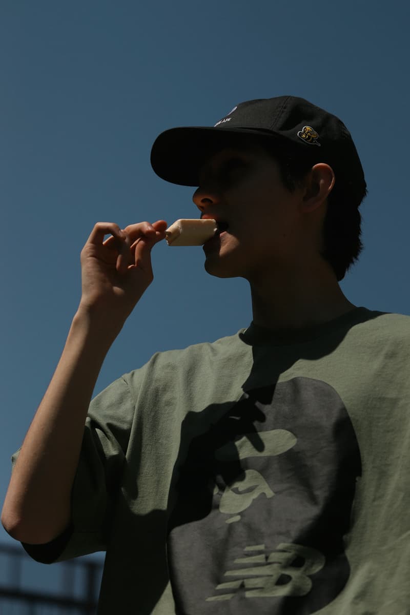 ベイプ と ニューバランス が初のコラボコレクション “Apes Together Strong” を発表 bape a bathing ape new balance apes together strong collection 2002r apparel hoodie tee camo official release date info photos price store list buying guide