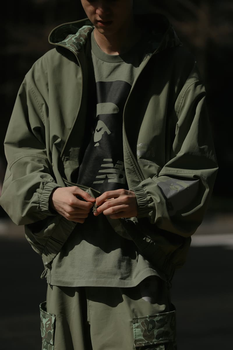 ベイプ と ニューバランス が初のコラボコレクション “Apes Together Strong” を発表 bape a bathing ape new balance apes together strong collection 2002r apparel hoodie tee camo official release date info photos price store list buying guide