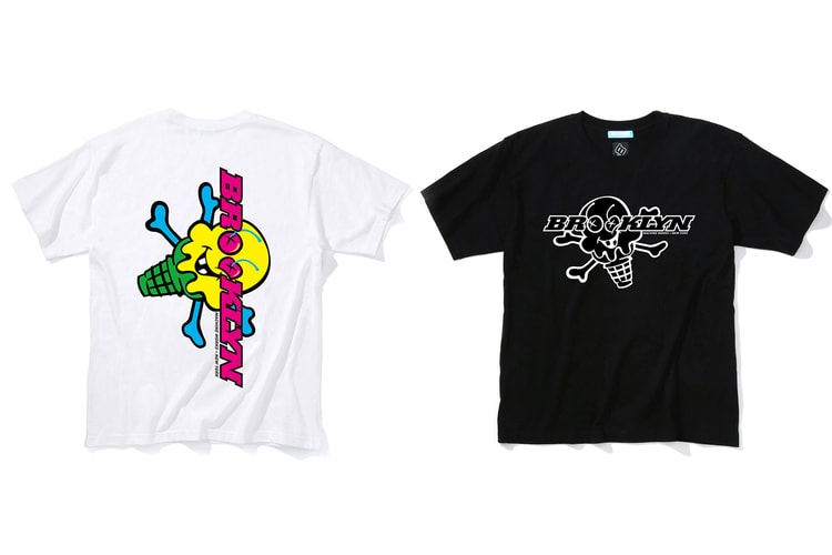 ICECREAM がニューヨークの老舗バイクメーカー Brooklyn Machine Works とのコラボTシャツ2型をリリース