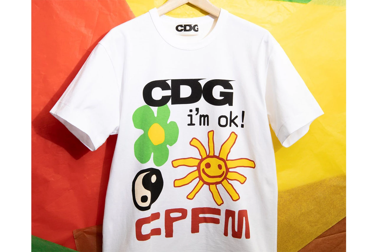 CDG x Cactus Plant Flea Market が2020年に続きコラボTシャツ2型をリリース 