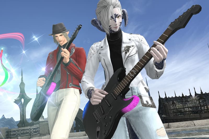 フェンダーが創立75周年を記念して『ファイナルファンタジー XIV』とのコラボギターを発売 Fender FINAL FANTASY XIV Stratocaster guitar release gaming Japan Bard Mode Gaming Fender Stratocaster
