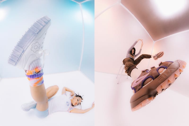 FILA が水原希子によるプロジェクト OK とのコラボフットウェアを発売