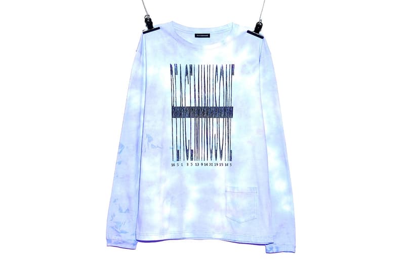 ジードラゴンの手掛けるピースマイナスワンがタイダイ柄のロングTシャツなどの新作をドロップ　G-DRAGON peaceminusone tie dye tee pink blue daisy corset smiley face stickers box tape 