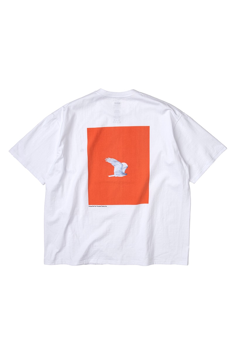 グラフペーパー フューチャー Graphpaper x  FUTUR が鳥のグラフィックを配した新作Tシャツを発売