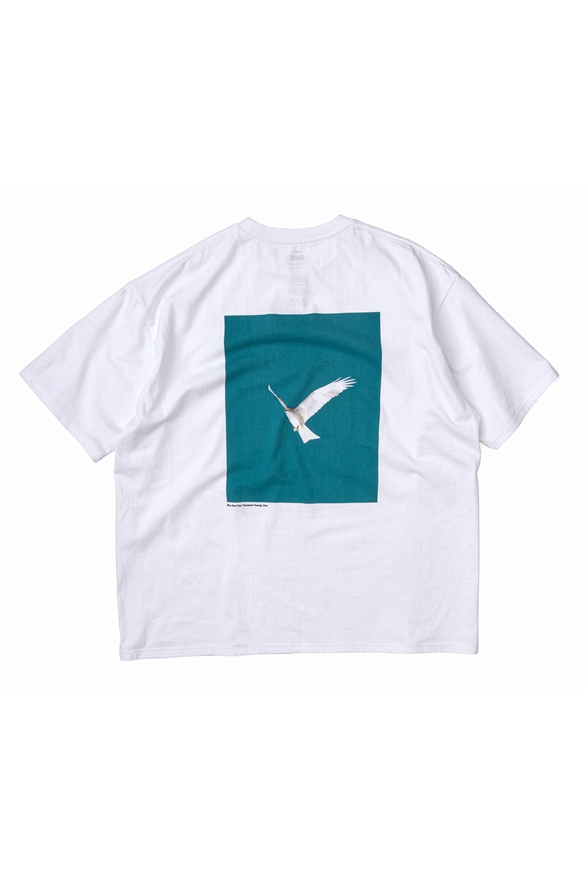 グラフペーパー フューチャー Graphpaper x  FUTUR が鳥のグラフィックを配した新作Tシャツを発売