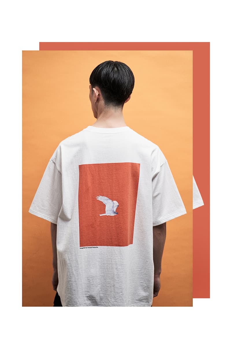 グラフペーパー フューチャー Graphpaper x  FUTUR が鳥のグラフィックを配した新作Tシャツを発売
