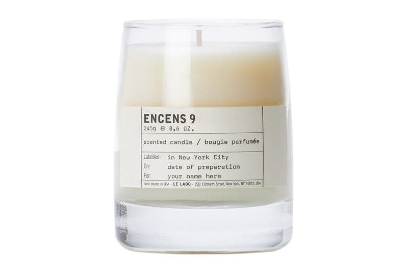 ルラボ Le Labo Encens 9 Candle Launch Home Collection Buy Price Smell Review