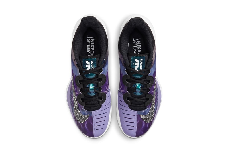 ナイキが大阪なおみのPEモデルを発表 naomi osaka nike nikecourt air zoom gp turbo swarovski swoosh purple tie dye black dusty amethyst white dn0720 001 official release date info photos price store list buying guide