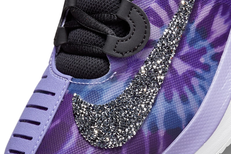 ナイキが大阪なおみのPEモデルを発表 naomi osaka nike nikecourt air zoom gp turbo swarovski swoosh purple tie dye black dusty amethyst white dn0720 001 official release date info photos price store list buying guide