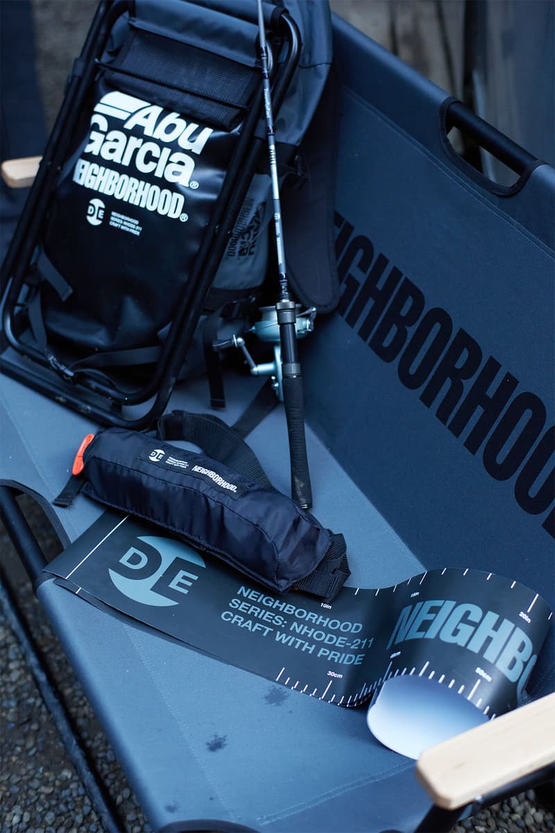 ネイバーフッドから2021年春夏シーズンのアウトドアギアコレクションが到着 NEIGHBORHOOD 2021 spring summer outdoor and fishing gear collection ABU GARCIA THERMOS BELMONT MOTOHASHI TAPE BLUESTORM ROOT CO. INAVANCE Penco collaboration release info