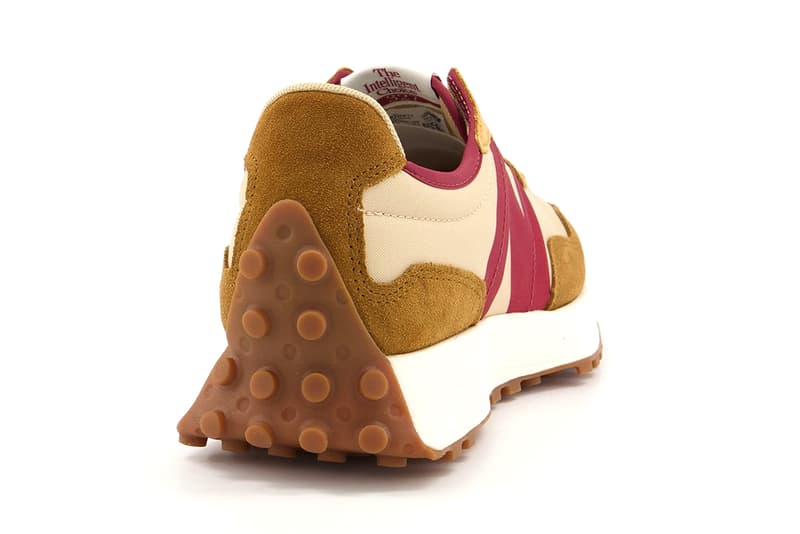 トム・サックスのナイキクラフト マーズ ヤードを彷彿とさせるカラーリングのニューバランス 327が誕生 new balance 327 tan burgundy white mars yard tom sachs release info store list buying guide photos price offspring