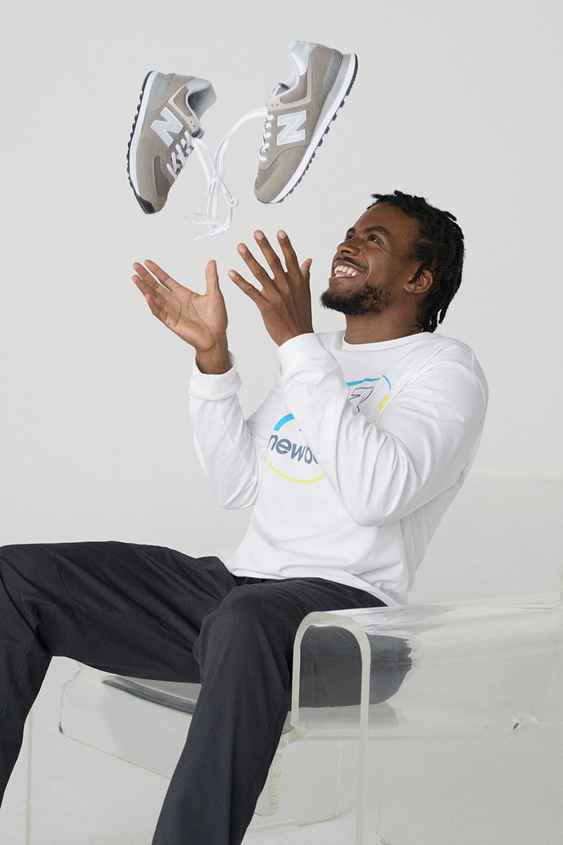 ニューバランスが2021年の “グレー デイ” を記念した3型の574を発表 new balance 574 57/40 grey day worn by anyone cktrl meme gold sumuyya khader wheelman lauren ralph campaign release information un-n-ding