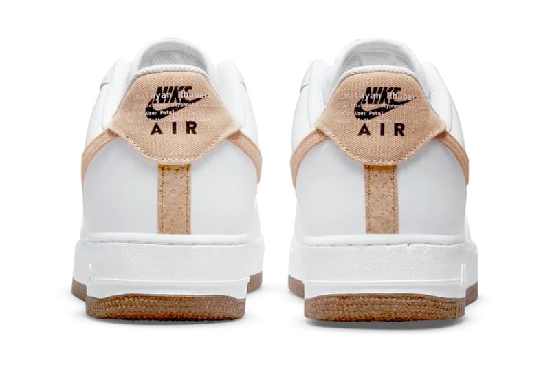 ナイキ nike air force 1 07 lv8 himalayan rhubarb cz0338 101 menswear streetwear spring summer 2021 collection ss21 footwear sneakers shoes kicks info