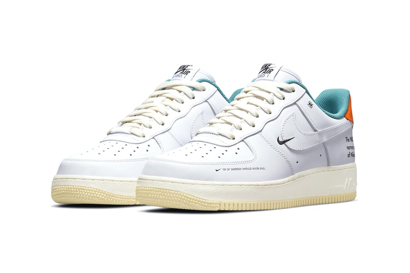 ナイキから1980年代を思わせるレトロな配色の新作 エアフォース 1 “スターフィッシュ”が登場 Nike Air Force 1 low Starfish dm0970 111 menswear streetwear kicks trainers runners spring summer 2021 ss21 collection info