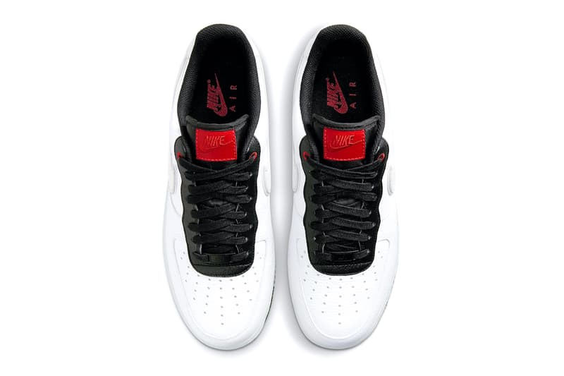 ナイキ から“鶴”にインスパイアされたユニークな新作 エアフォース 1 “ミルキー ストーク” が登場 nike air force 1 low white photon dust black chile red da8482 100 menswear streetwear trainers runners kicks shoes spring summer 2021 ss21 collection info