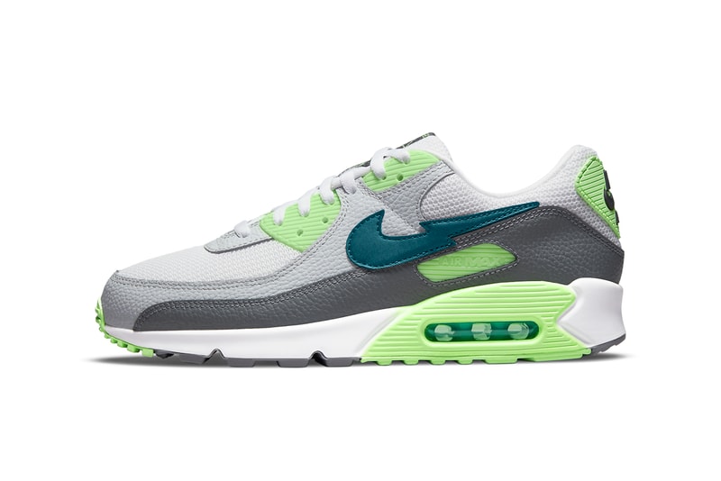 ナイキからスウッシュを大胆にカットした新作 アクアマリン”  シリーズが登場 nike sportswear aquamarine pack air max 90 air force 1 low blazer low air max 2090 air presto DJ6897 DJ6894 DJ6895 DJ6899 DJ6898 100 white lime glow off noir pure platinum official release date info photos price store list buying guide