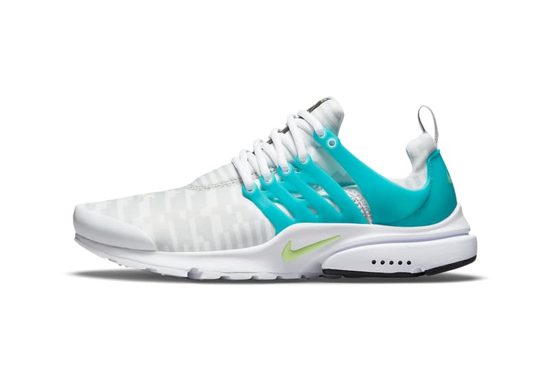 ナイキからスウッシュを大胆にカットした新作 アクアマリン”  シリーズが登場 nike sportswear aquamarine pack air max 90 air force 1 low blazer low air max 2090 air presto DJ6897 DJ6894 DJ6895 DJ6899 DJ6898 100 white lime glow off noir pure platinum official release date info photos price store list buying guide