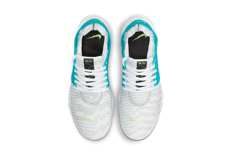 ナイキからスウッシュを大胆にカットした新作 アクアマリン”  シリーズが登場 nike sportswear aquamarine pack air max 90 air force 1 low blazer low air max 2090 air presto DJ6897 DJ6894 DJ6895 DJ6899 DJ6898 100 white lime glow off noir pure platinum official release date info photos price store list buying guide