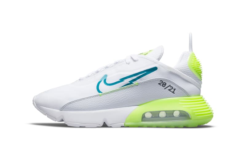 ナイキからスウッシュを大胆にカットした新作 アクアマリン”  シリーズが登場 nike sportswear aquamarine pack air max 90 air force 1 low blazer low air max 2090 air presto DJ6897 DJ6894 DJ6895 DJ6899 DJ6898 100 white lime glow off noir pure platinum official release date info photos price store list buying guide