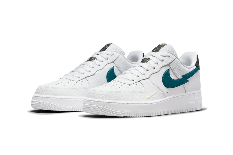 ナイキからスウッシュを大胆にカットした新作 アクアマリン”  シリーズが登場 nike sportswear aquamarine pack air max 90 air force 1 low blazer low air max 2090 air presto DJ6897 DJ6894 DJ6895 DJ6899 DJ6898 100 white lime glow off noir pure platinum official release date info photos price store list buying guide