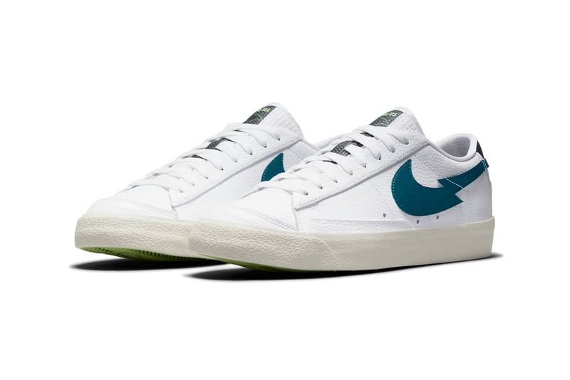 ナイキからスウッシュを大胆にカットした新作 アクアマリン”  シリーズが登場 nike sportswear aquamarine pack air max 90 air force 1 low blazer low air max 2090 air presto DJ6897 DJ6894 DJ6895 DJ6899 DJ6898 100 white lime glow off noir pure platinum official release date info photos price store list buying guide