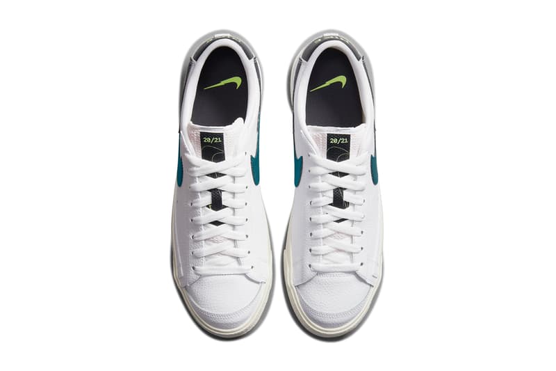 ナイキからスウッシュを大胆にカットした新作 アクアマリン”  シリーズが登場 nike sportswear aquamarine pack air max 90 air force 1 low blazer low air max 2090 air presto DJ6897 DJ6894 DJ6895 DJ6899 DJ6898 100 white lime glow off noir pure platinum official release date info photos price store list buying guide