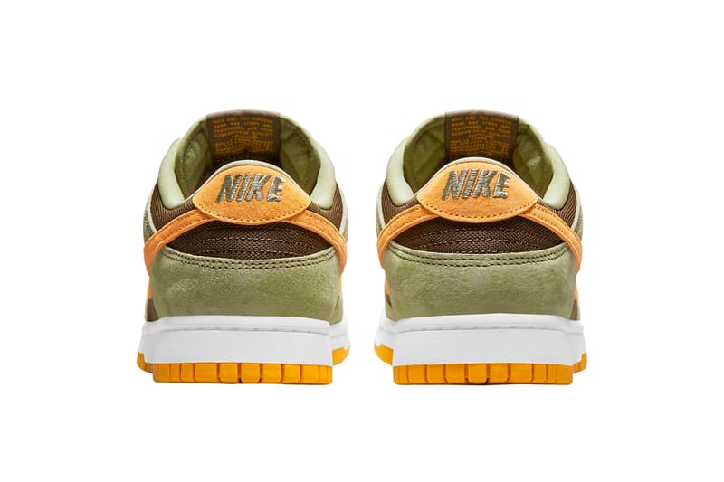 ナイキ から アースカラーを纏った新作 ダンクロー “ダスティ オリーブ” がリリース nike sportswear dunk low dusty olive pro gold brown white DH5360 300 official release date info photos price store list buying guide