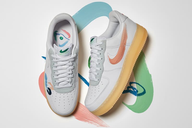 ナイキ Nike がペインターの山瀬まゆみによるAir Force 1 FlyleatherとBlazer Low Flyleatherを発売