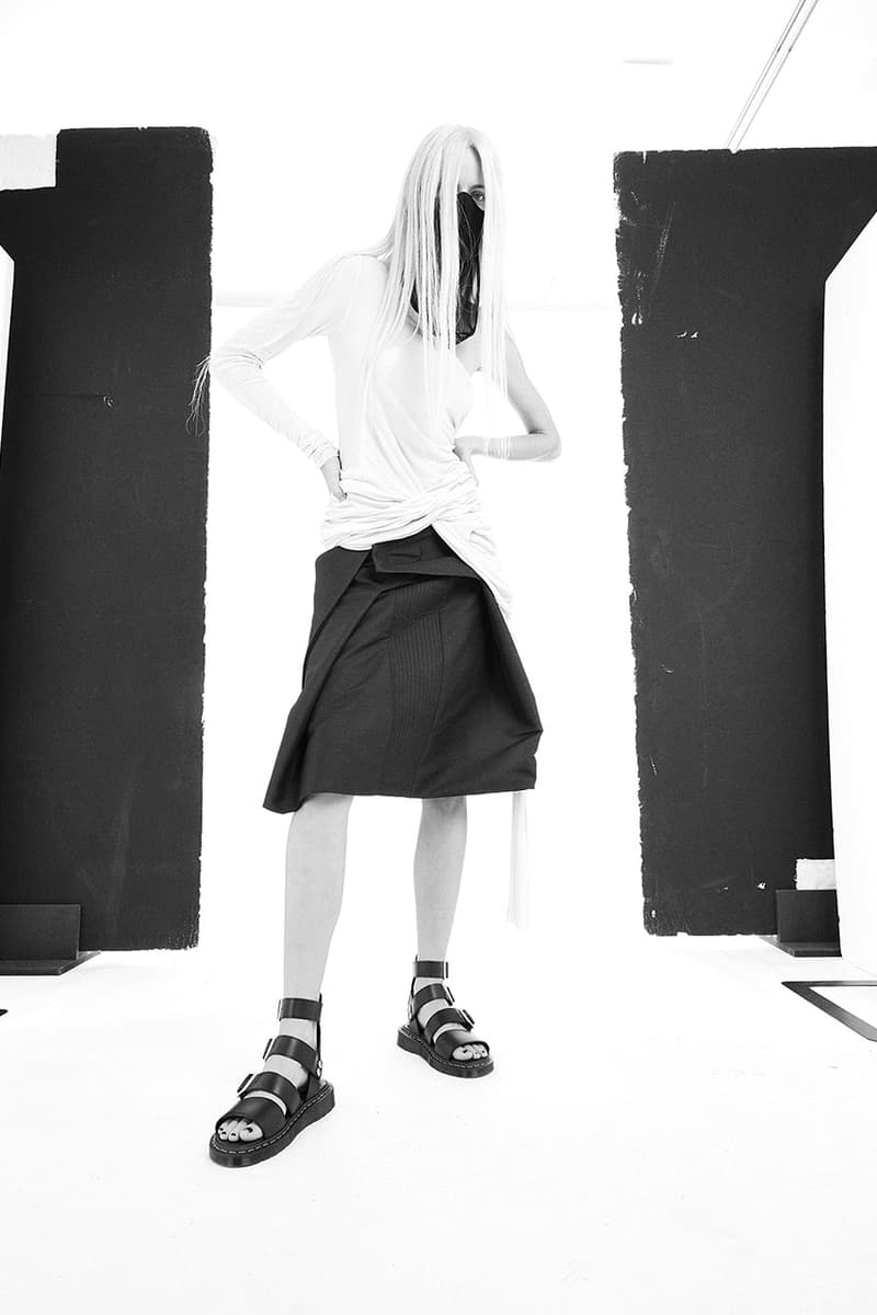 リックオウエンス x マーチン Rick Owens x Dr. Martens のコラボフットウェア第2弾がドロップ